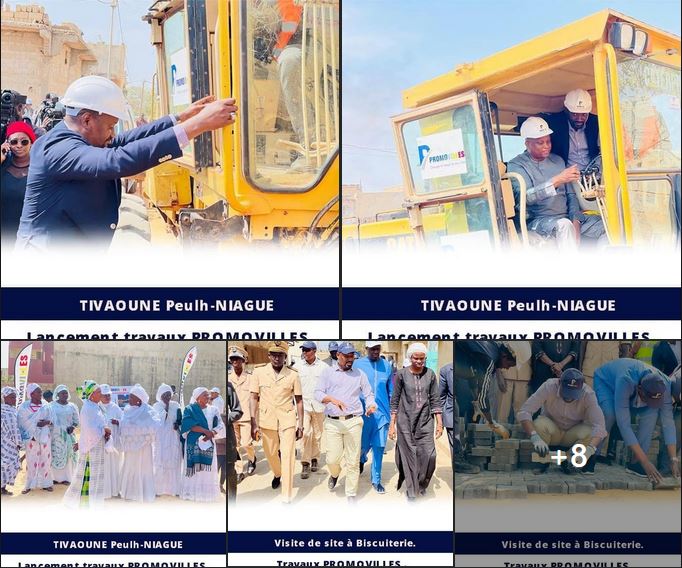 Lancement des travaux PROMOVILLES