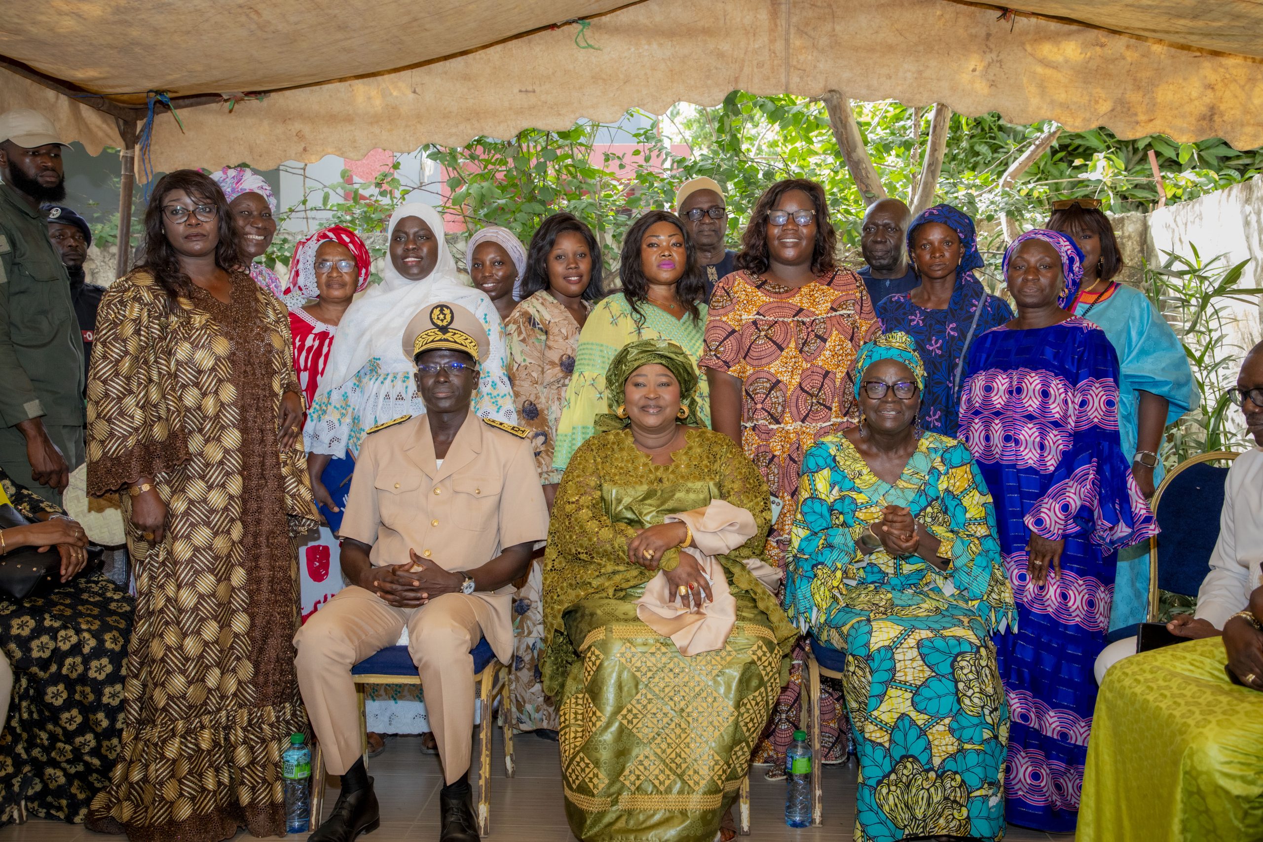 Visite du Ministre de la Famille et Solidarités au Centre Kullimaaroo de Ziguinchor.