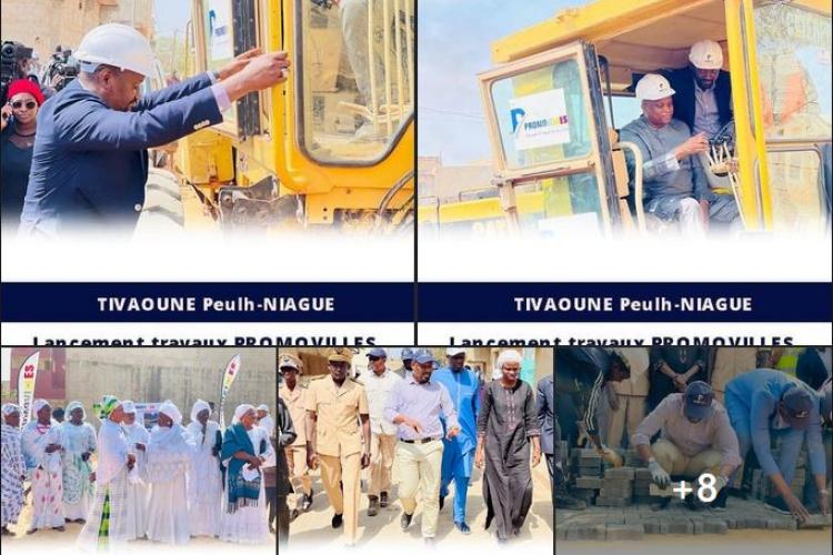 Lancement des travaux PROMOVILLES