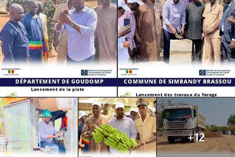 Lancement des travaux dans la région de Sedhiou