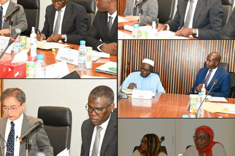 1er COPIL du Projet de Mise en Œuvre de l'Initiative nationale de Protection sociale (PMO/INPS)