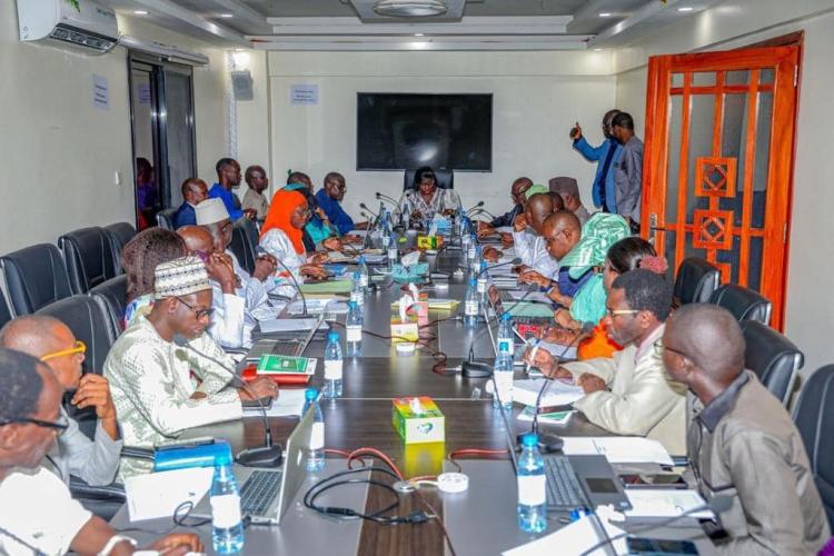 Premier réunion de coordination avec Madame Le Ministre Thérèse FAYE DIOUF