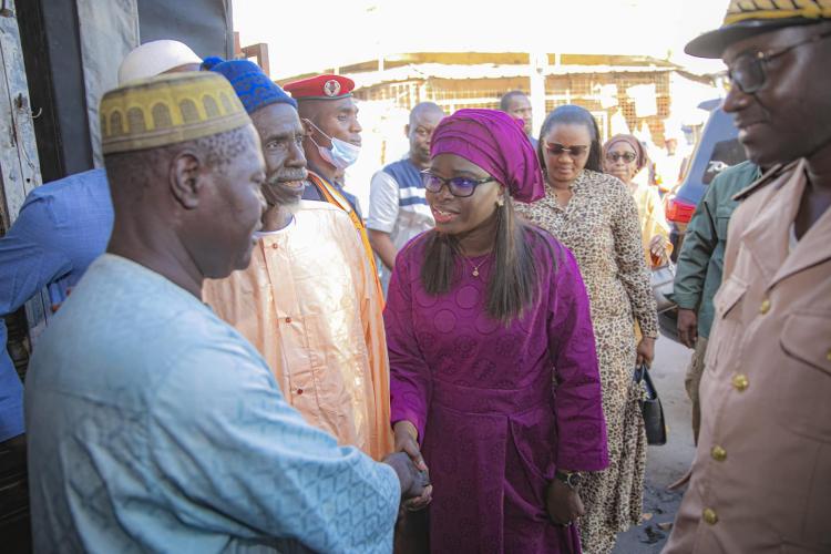 Assistance aux victimes du violent incendie à Ziguinchor