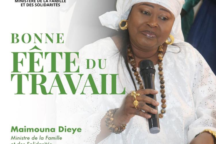 Message de Madame le ministre à l’occasion de la Fête du travail