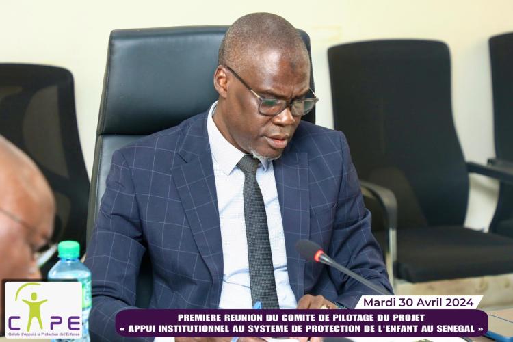 Appui institutionnel au système de protection de l’enfance du Sénégal : le comité de pilotage a tenu sa première réunion